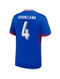 Frankreich Dayot Upamecano #4 Heimtrikot EM 2024 Kurzarm